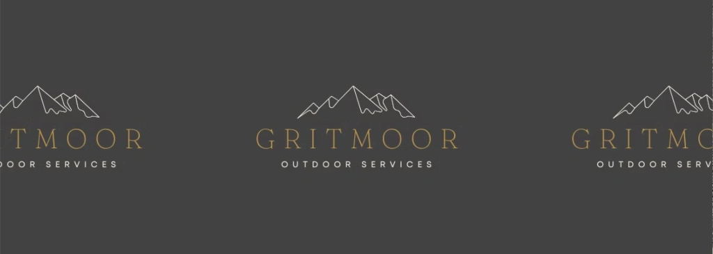 Gritmoor Outdoor Services mountain logos